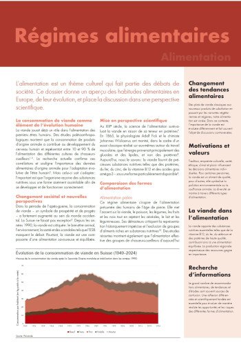 Dossier Régimes alimentaires