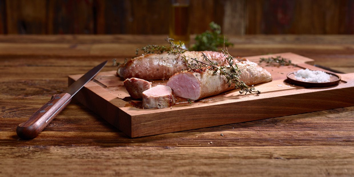 Schweinsfilet am Stück