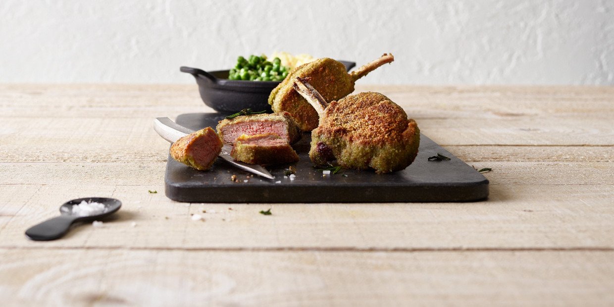 Fleisch angerichtet