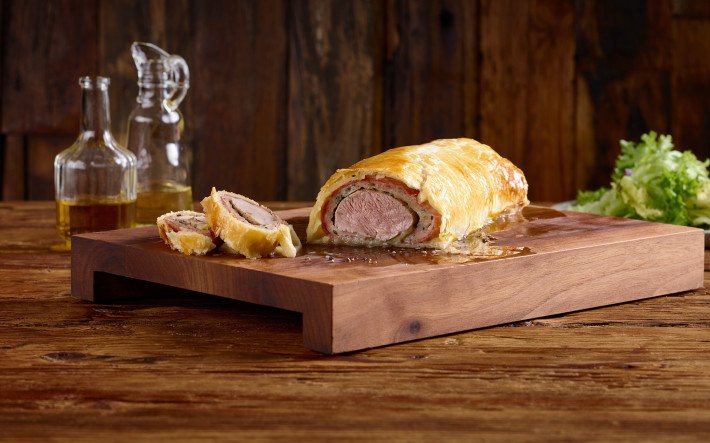 Filet im Teig