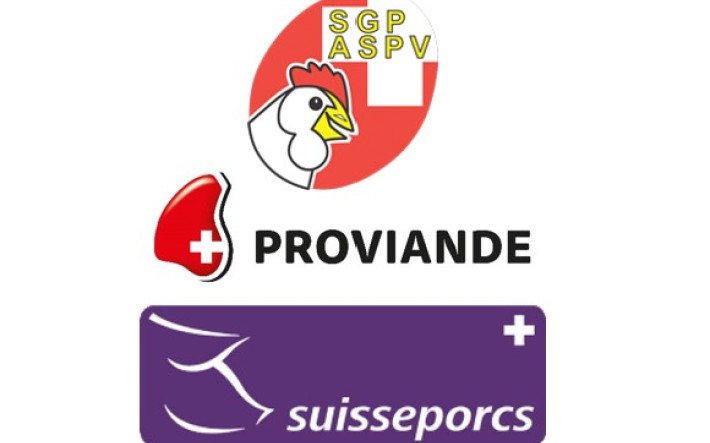 Logos SGP Suisseporcs Proviande
