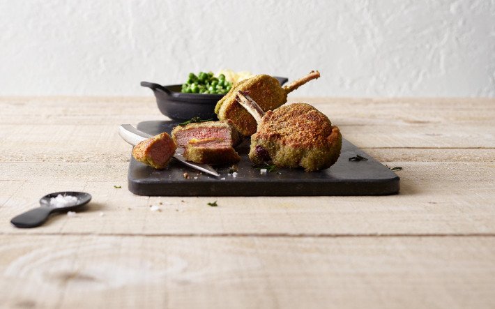 Fleisch angerichtet