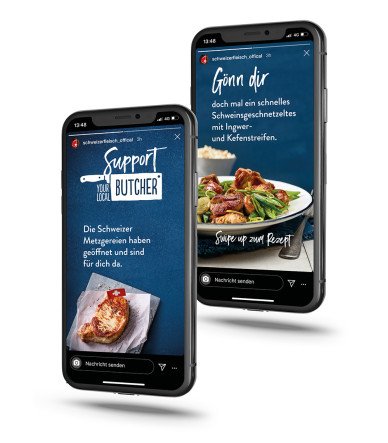 Social Media Schweizer Fleisch