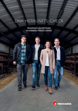 Titelseite Broschüre DNA-Herkunfts-Check